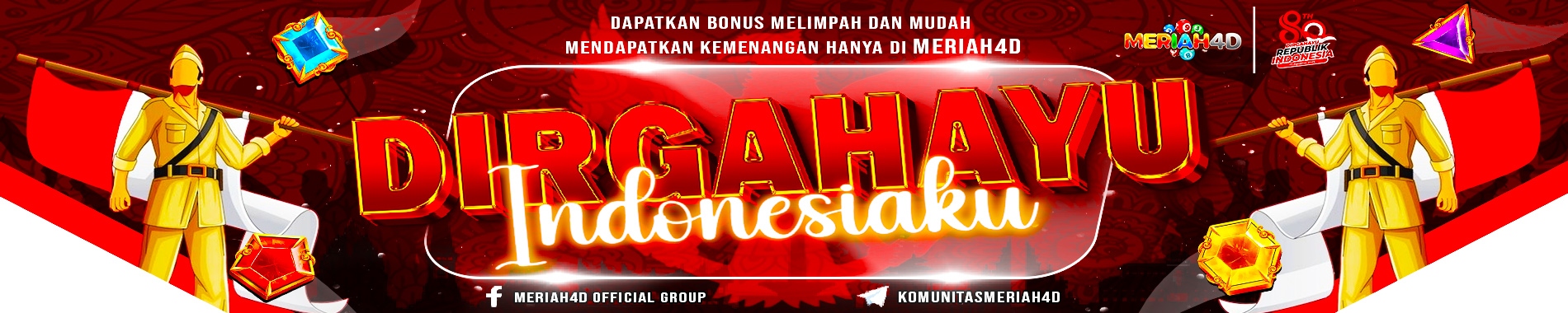 BANNER KEMERDEKAAN MERIAH4D